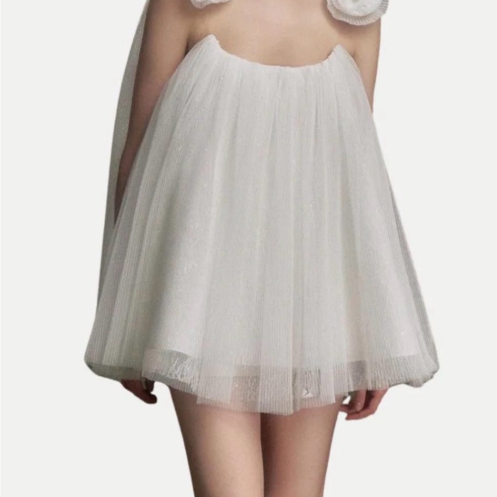 Eorland Floral Chiffon Ruched Mini Dress